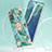 Silicone Candy Rubber Gel Fashionable Pattern Soft Case Cover with Finger Ring Stand Y02B for Samsung Galaxy Note 20 5G