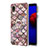 Silicone Candy Rubber Gel Fashionable Pattern Soft Case Cover with Finger Ring Stand Y03B for Samsung Galaxy A01 Core