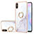 Silicone Candy Rubber Gel Fashionable Pattern Soft Case Cover with Finger Ring Stand Y05B for Xiaomi Redmi 9i