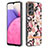 Silicone Candy Rubber Gel Fashionable Pattern Soft Case Cover with Finger Ring Stand Y06B for Samsung Galaxy A33 5G