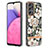 Silicone Candy Rubber Gel Fashionable Pattern Soft Case Cover with Finger Ring Stand Y06B for Samsung Galaxy A33 5G