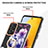 Silicone Candy Rubber Gel Fashionable Pattern Soft Case Cover with Finger Ring Stand Y06B for Samsung Galaxy A72 5G