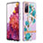 Silicone Candy Rubber Gel Fashionable Pattern Soft Case Cover with Finger Ring Stand Y06B for Samsung Galaxy S20 FE 5G