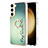 Silicone Candy Rubber Gel Fashionable Pattern Soft Case Cover with Finger Ring Stand YB2 for Samsung Galaxy S22 Plus 5G