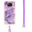 Silicone Candy Rubber Gel Fashionable Pattern Soft Case Cover with Lanyard Strap Y05B for Xiaomi Poco X3 NFC