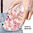 Silicone Candy Rubber Gel Fashionable Pattern Soft Case Cover with Lanyard Strap Y06B for Samsung Galaxy S20