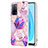 Silicone Candy Rubber Gel Fashionable Pattern Soft Case Cover Y01B for Oppo A55 5G