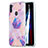 Silicone Candy Rubber Gel Fashionable Pattern Soft Case Cover Y01B for Samsung Galaxy A11 Clove Purple