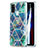 Silicone Candy Rubber Gel Fashionable Pattern Soft Case Cover Y01B for Samsung Galaxy A21s