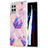 Silicone Candy Rubber Gel Fashionable Pattern Soft Case Cover Y01B for Samsung Galaxy A42 5G