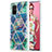 Silicone Candy Rubber Gel Fashionable Pattern Soft Case Cover Y01B for Samsung Galaxy A71 5G