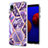 Silicone Candy Rubber Gel Fashionable Pattern Soft Case Cover Y01B for Samsung Galaxy M01 Core Purple