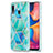 Silicone Candy Rubber Gel Fashionable Pattern Soft Case Cover Y01B for Samsung Galaxy M10S