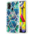 Silicone Candy Rubber Gel Fashionable Pattern Soft Case Cover Y01B for Samsung Galaxy M31