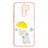 Silicone Candy Rubber Gel Fashionable Pattern Soft Case Cover Y01X for Xiaomi Redmi 9 Prime India Yellow
