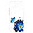Silicone Candy Rubber Gel Fashionable Pattern Soft Case Cover Y01X for Xiaomi Redmi 9C Blue