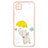Silicone Candy Rubber Gel Fashionable Pattern Soft Case Cover Y01X for Xiaomi Redmi 9C Yellow