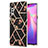 Silicone Candy Rubber Gel Fashionable Pattern Soft Case Cover Y02B for LG Velvet 5G Black