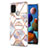 Silicone Candy Rubber Gel Fashionable Pattern Soft Case Cover Y02B for Samsung Galaxy A21s