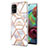 Silicone Candy Rubber Gel Fashionable Pattern Soft Case Cover Y02B for Samsung Galaxy A71 5G