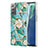 Silicone Candy Rubber Gel Fashionable Pattern Soft Case Cover Y02B for Samsung Galaxy Note 20 5G Green