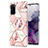 Silicone Candy Rubber Gel Fashionable Pattern Soft Case Cover Y02B for Samsung Galaxy S20 5G Pink