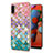 Silicone Candy Rubber Gel Fashionable Pattern Soft Case Cover Y03B for Samsung Galaxy A11 Colorful