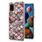 Silicone Candy Rubber Gel Fashionable Pattern Soft Case Cover Y03B for Samsung Galaxy A21s Brown