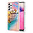 Silicone Candy Rubber Gel Fashionable Pattern Soft Case Cover Y03B for Samsung Galaxy A33 5G