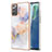 Silicone Candy Rubber Gel Fashionable Pattern Soft Case Cover Y03B for Samsung Galaxy Note 20 5G