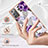 Silicone Candy Rubber Gel Fashionable Pattern Soft Case Cover Y03B for Samsung Galaxy Note 20 5G