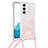 Silicone Candy Rubber Gel Fashionable Pattern Soft Case Cover Y03B for Samsung Galaxy S21 5G