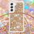 Silicone Candy Rubber Gel Fashionable Pattern Soft Case Cover Y03B for Samsung Galaxy S22 5G