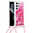 Silicone Candy Rubber Gel Fashionable Pattern Soft Case Cover Y03B for Samsung Galaxy S23 Ultra 5G