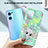 Silicone Candy Rubber Gel Fashionable Pattern Soft Case Cover Y04B for Oppo Reno7 5G