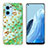 Silicone Candy Rubber Gel Fashionable Pattern Soft Case Cover Y04B for Oppo Reno7 5G
