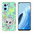 Silicone Candy Rubber Gel Fashionable Pattern Soft Case Cover Y04B for Oppo Reno7 5G