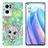 Silicone Candy Rubber Gel Fashionable Pattern Soft Case Cover Y04B for Oppo Reno7 Pro 5G Green