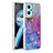 Silicone Candy Rubber Gel Fashionable Pattern Soft Case Cover Y04B for Realme 9i 4G Purple
