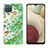 Silicone Candy Rubber Gel Fashionable Pattern Soft Case Cover Y04B for Samsung Galaxy A12 Matcha Green