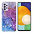 Silicone Candy Rubber Gel Fashionable Pattern Soft Case Cover Y04B for Samsung Galaxy A23 4G Purple
