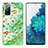 Silicone Candy Rubber Gel Fashionable Pattern Soft Case Cover Y04B for Samsung Galaxy S20 FE (2022) 5G Matcha Green