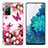 Silicone Candy Rubber Gel Fashionable Pattern Soft Case Cover Y04B for Samsung Galaxy S20 FE (2022) 5G Red