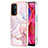 Silicone Candy Rubber Gel Fashionable Pattern Soft Case Cover Y05B for OnePlus Nord N200 5G Pink
