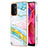 Silicone Candy Rubber Gel Fashionable Pattern Soft Case Cover Y05B for Oppo A93 5G