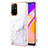 Silicone Candy Rubber Gel Fashionable Pattern Soft Case Cover Y05B for Oppo F19 Pro+ Plus 5G White