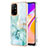 Silicone Candy Rubber Gel Fashionable Pattern Soft Case Cover Y05B for Oppo Reno5 Z 5G Green