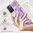 Silicone Candy Rubber Gel Fashionable Pattern Soft Case Cover Y05B for Oppo Reno6 5G