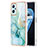 Silicone Candy Rubber Gel Fashionable Pattern Soft Case Cover Y05B for Realme 9i 4G Green