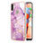 Silicone Candy Rubber Gel Fashionable Pattern Soft Case Cover Y05B for Samsung Galaxy A11 Clove Purple